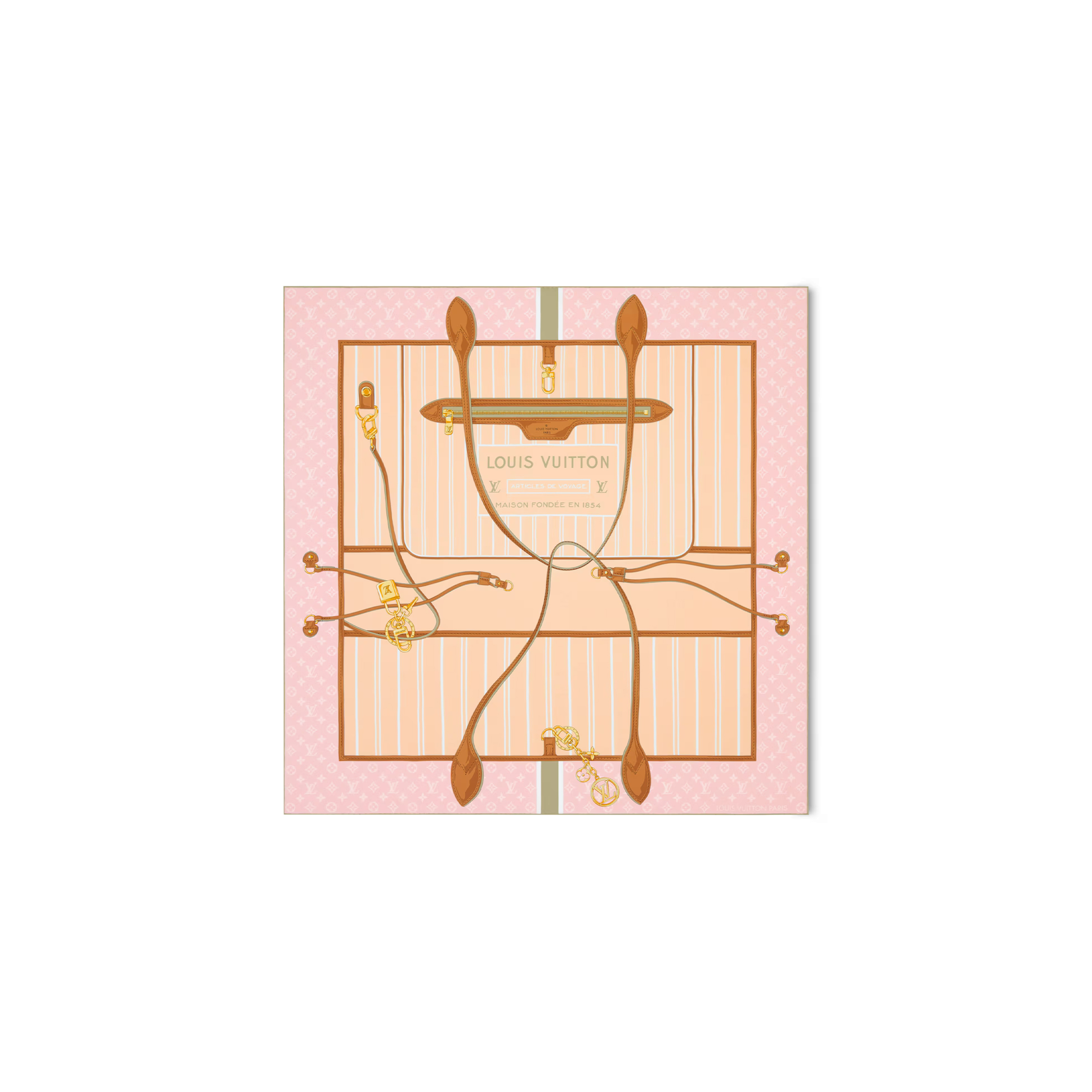 LOUIS VUITTON MY NEVERFULL SQUARE 90 M96536 (90*90cm)